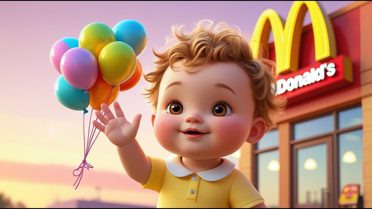 🍔🎶 MacDonald’s Restaurant Song for Kids | Fun Food Adventure 3D Animation ✨