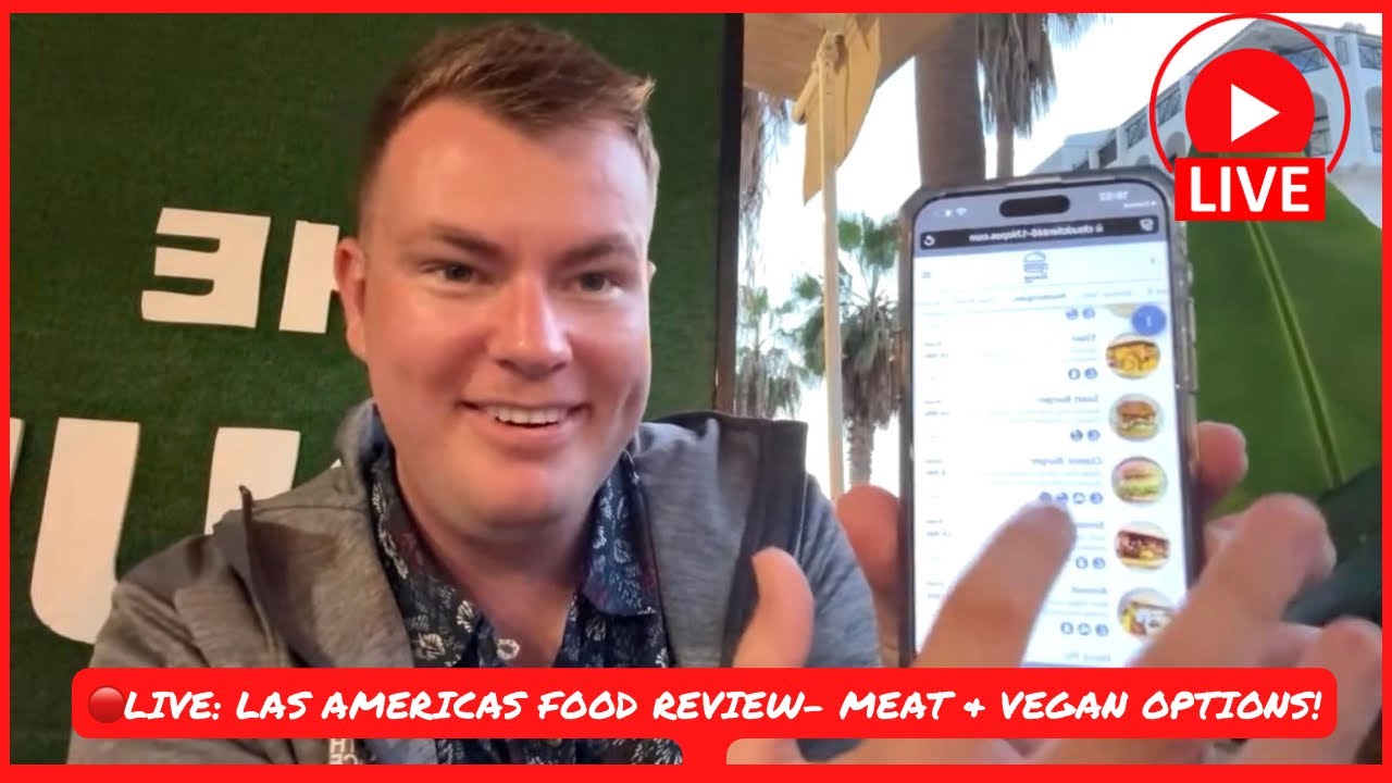 🔴LIVE: The BEST Burgers in Las Americas Tenerife?! Wht happened to PAPER MENUS! 🍔