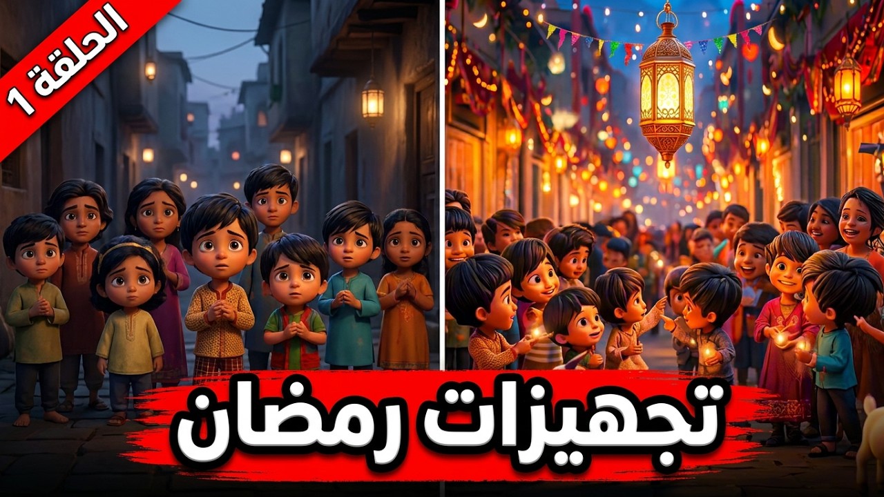 أول حلقة من حكايات رمضان… ومستنيينكم كل يوم! 🎧💛