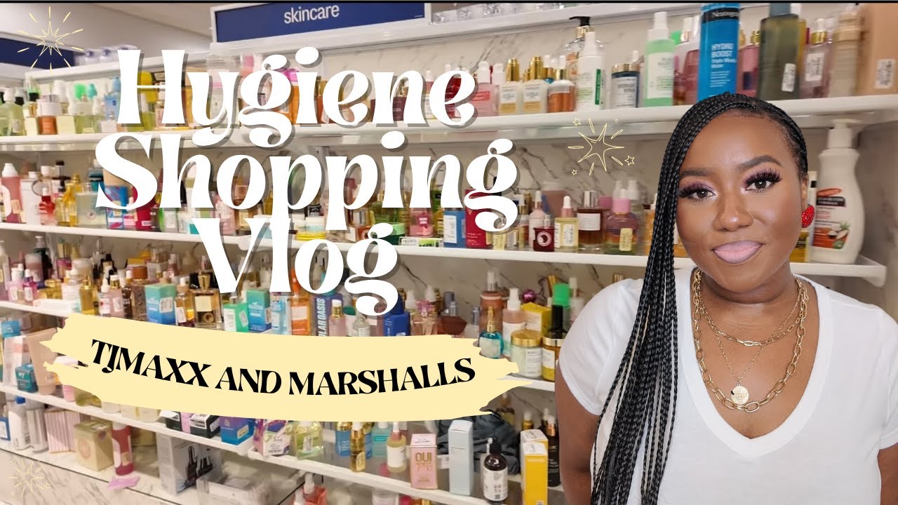 YOU WON'T BELIEVE WHAT I FOUND AT MARSHALLS + TJMAXX  | HYGIENE SHOPPING VLOG
