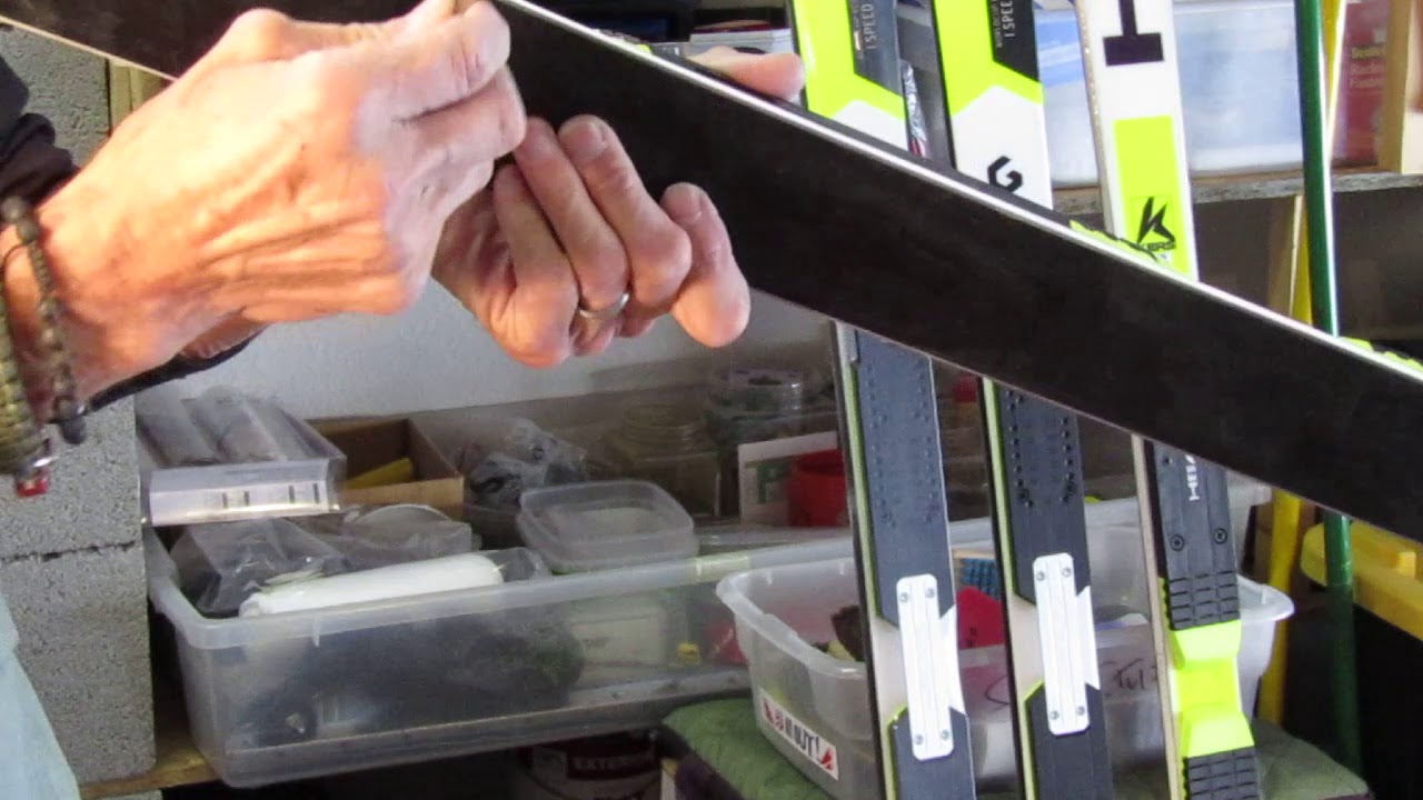 How to Side Edge Bevel Skis | Out West Adventure Tours