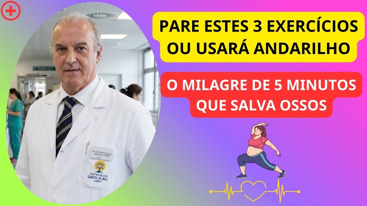 Dor Articular Após os 60: Pare Estes 3 Exercícios Ou Ficará Incapacitado (E 1 Movimento Seguro)