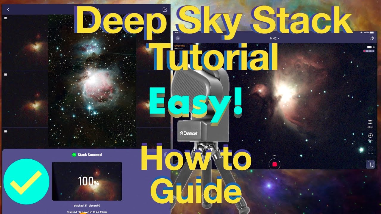 Seestar Astrophotography:  Deep Sky Stack Technique! ANY Deep Space Object!