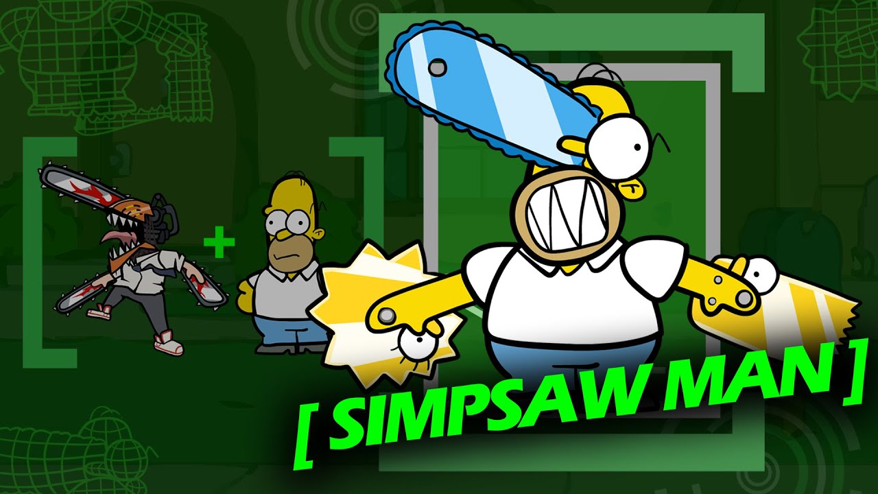 Let's Mix Homer Simpson & Chainsaw Man | Character Fusion Animation EP.3
