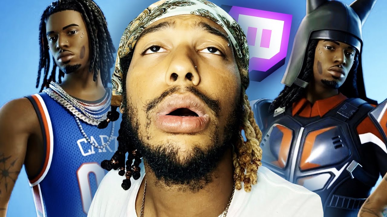 Trying the Playboi Carti Skin in Fortnite… Got a Win 😭🔥