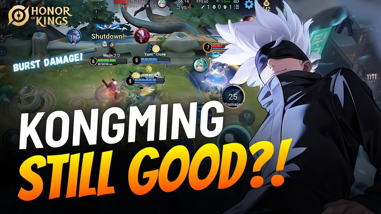 Cobain Hero Kongming HOK di Mid Lane! Apakah Dia Masih Bagus atau Malah Jadi Flop?! | Honor Of Kings