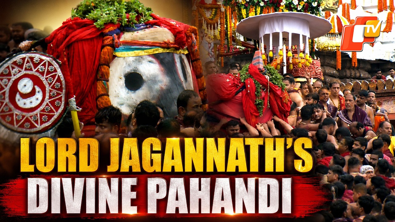 Rath Yatra 2026: Lord Jagannath Carried To Nandighosha Chariot In Sacred Pahandi