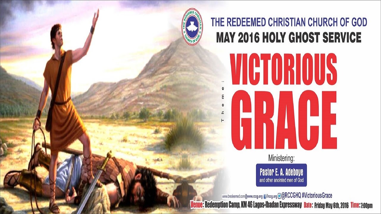 MAY 2016 HOLY GHOST SERVICE- VICTORIOUS GRACE
