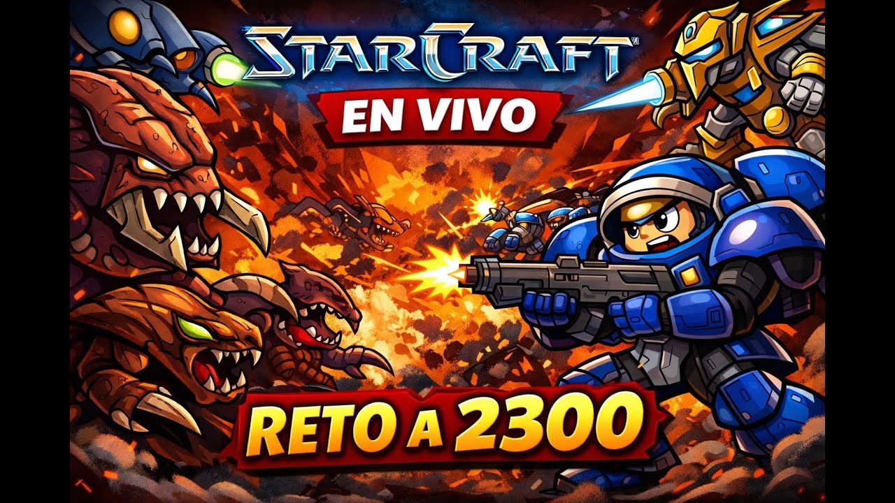 🔴 | StarCraft BW en vivo |Día 18| THE REAL CLIMB BEGINS!