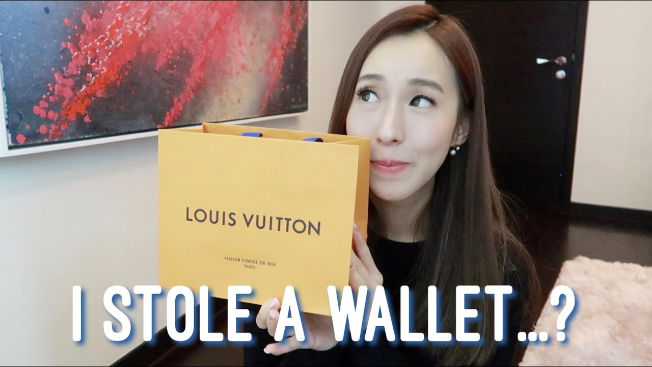 I stole a wallet...偷錢包的故事 🙈| 新 LV 錢包開箱與 Gucci 錢包對比! ♥ HelloItsMi