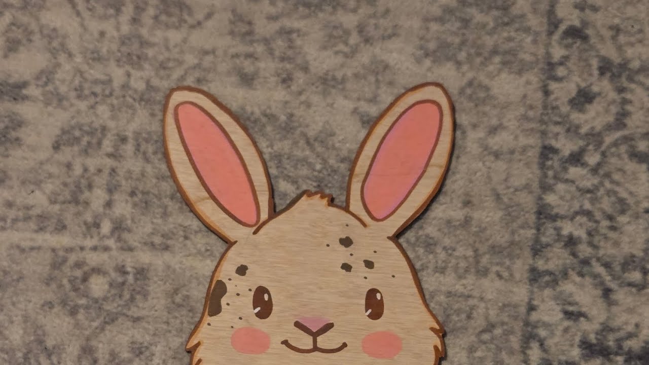 Paint w/me! Lil easter bunny and eggs