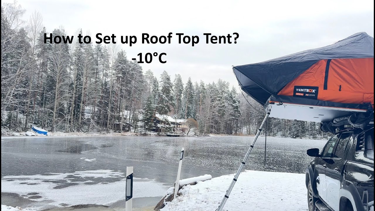 How to Set up TentBox Lite XL Roof Top Tent?