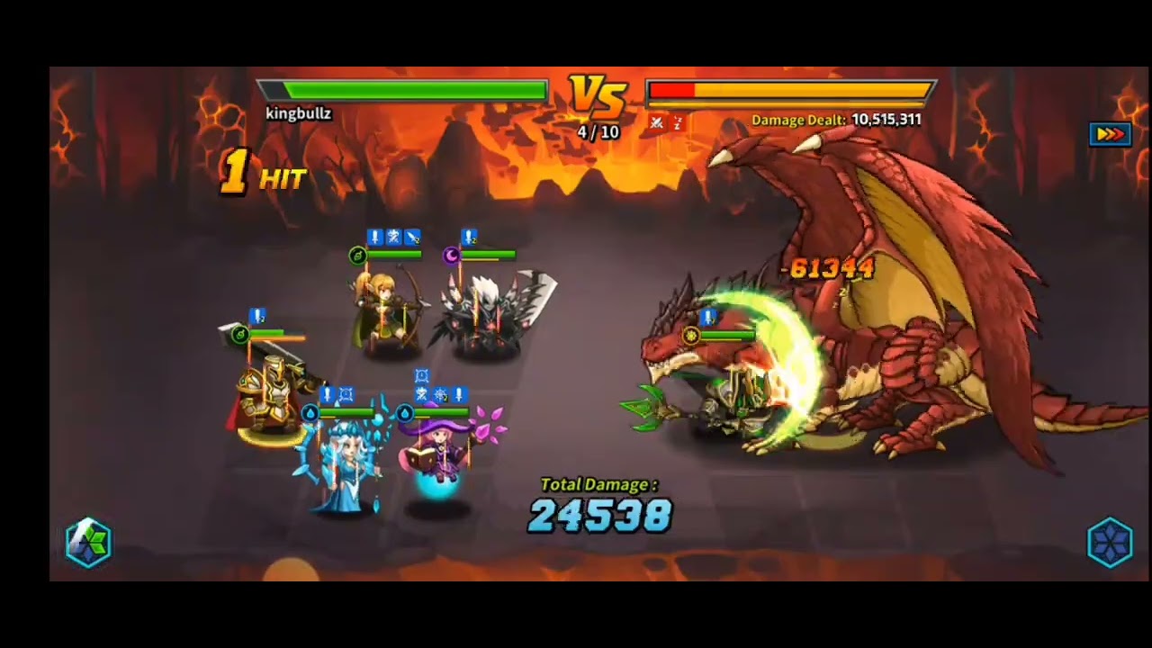 kingdom Quest dragon Battle!