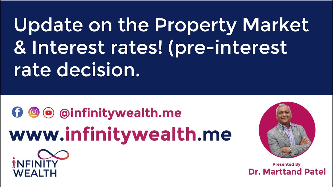 Update on the Property Market & Interest rates! #InterestRates #PropertyMarket #InfinityWealth