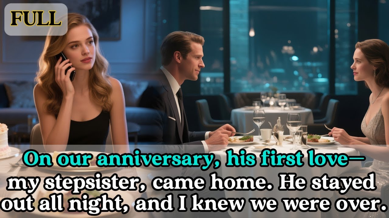 On our anniversary,his first love—my stepsister, came home.He stayed out all night,and we were over.