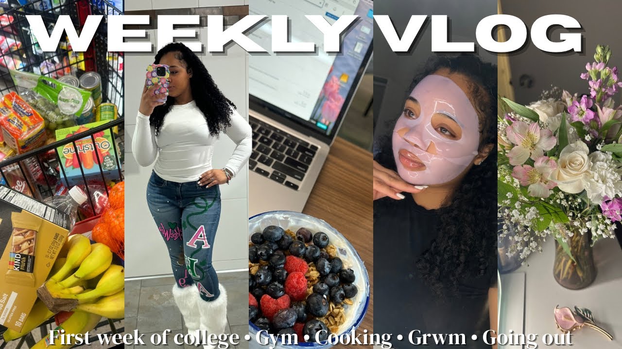 A Week Living Alone | Celebrating, Back to school, Health + Fitness, GRWM, Wig install.
