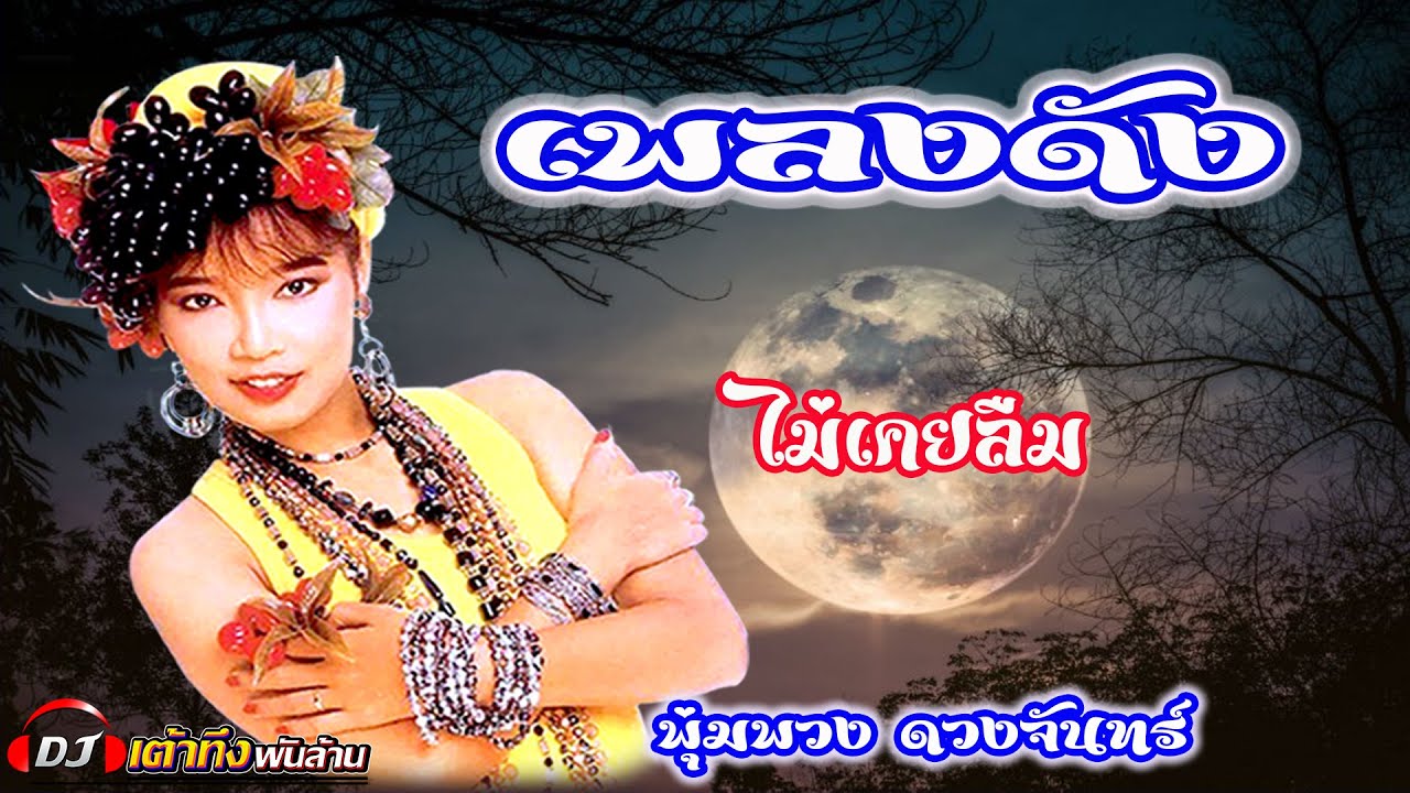 อัลบั้มเพลงดัง ไม่เคยลืม พุ่มพวง ดวงจันทร์