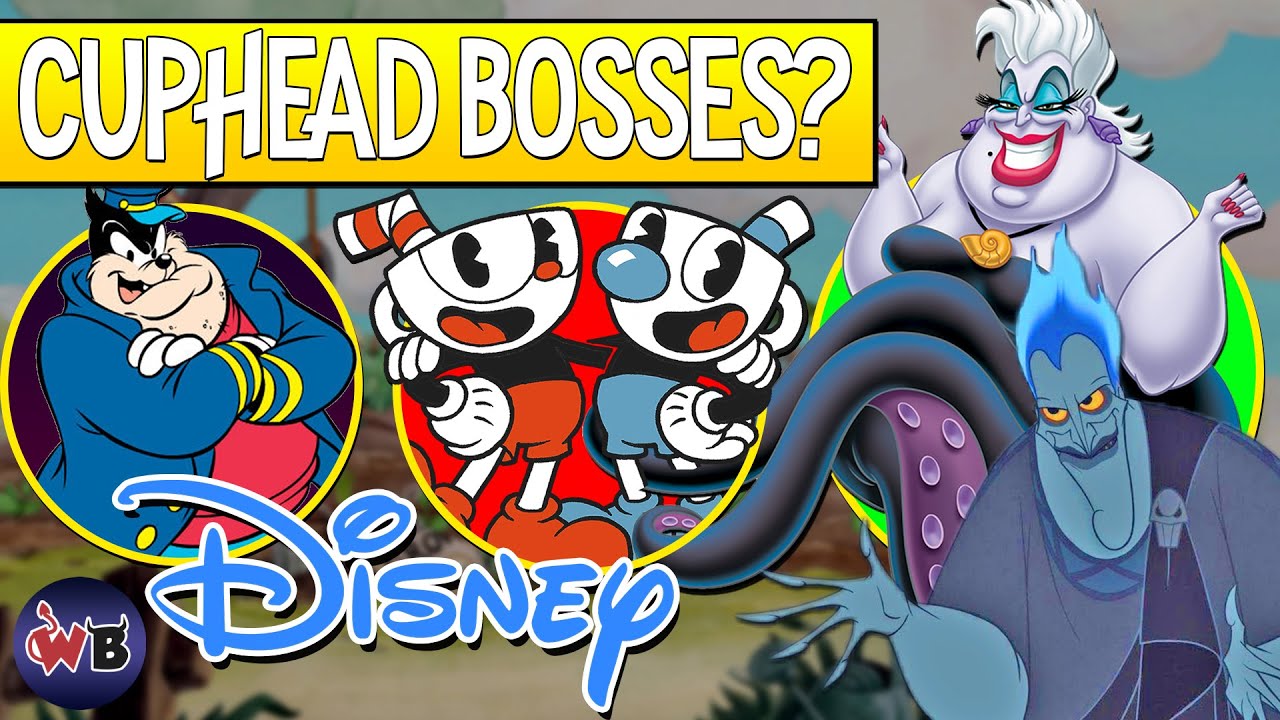 Which DISNEY Villains Would Make The Best CUPHEAD Bosses? ☕