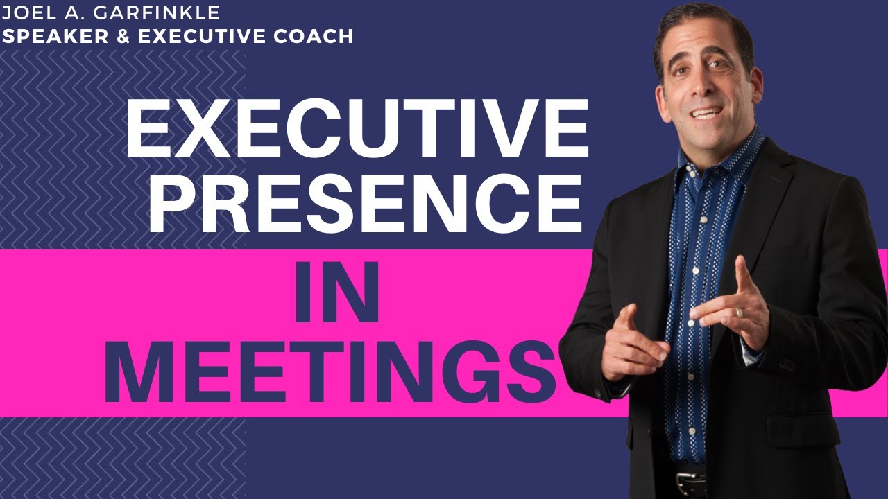Radiate Executive Presence in Meetings