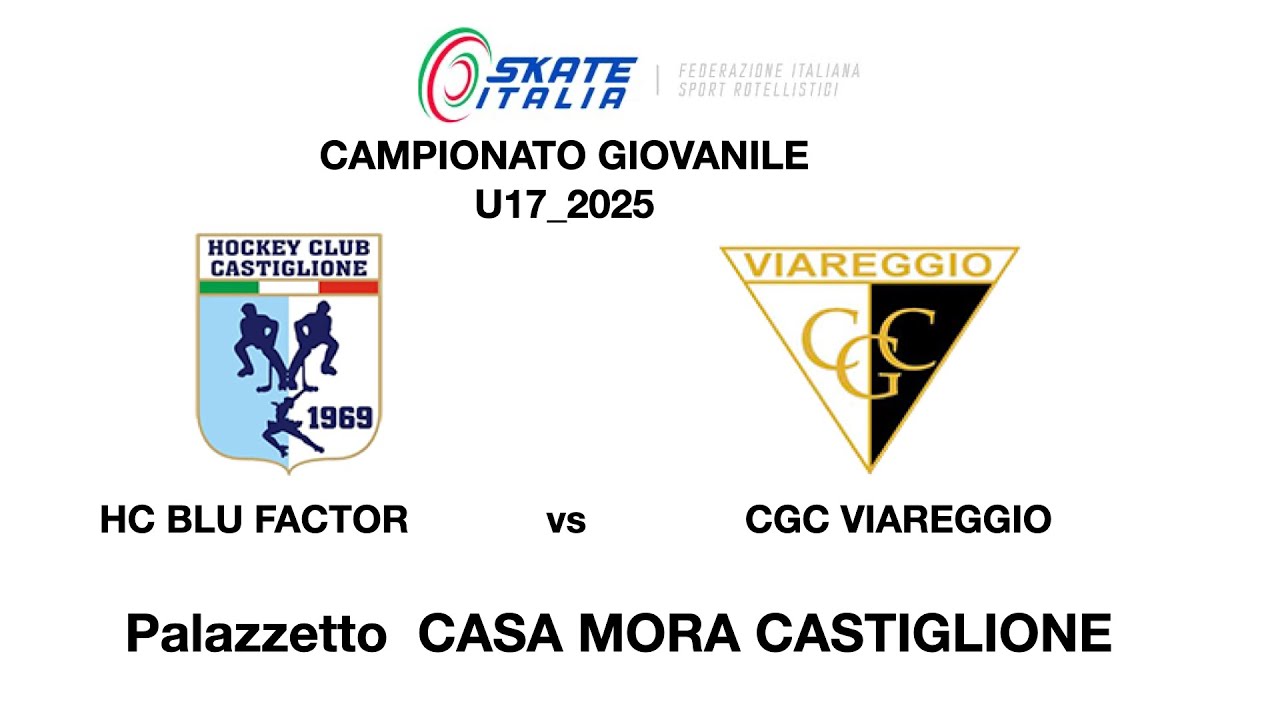 U17 HC BLU FACTOR VS CGC VIAREGGIO
