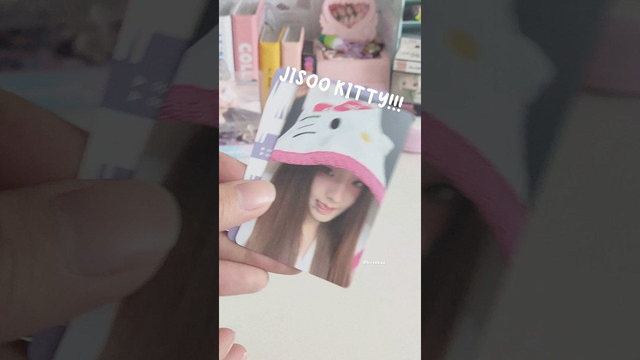 Jisoo - Amortage MD ♡ | #Jisoo #jisooblackpink #Blink #Blackpink #LightsLoveAction #지수 #Photocard