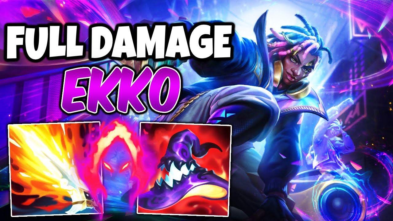 MAX BURST FULL AP EKKO JUNGLE | Best Build & Runes | BREAKOUT TRUE DAMAGE EKKO | Diamond Guide