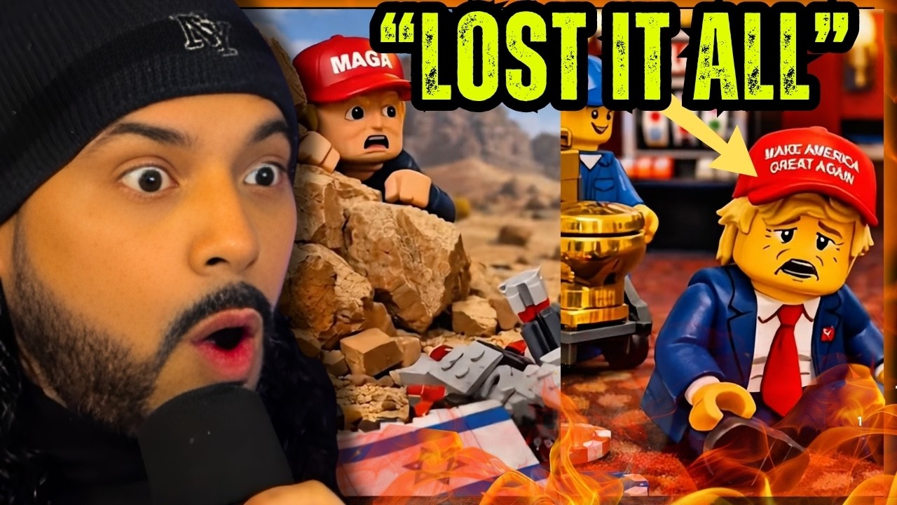 ЭТО ВИДЕО С LEGO ИЗ ИРАНА ВЗОРВАЛО ИНТЕРНЕТ 💀🔥 | Вирусная анимация с использованием ИИ (РЕАКЦИЯ)