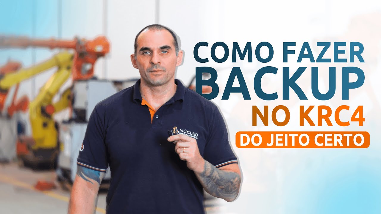 Como fazer o Backup no KRC4 - Rob&ocirc; KUKA