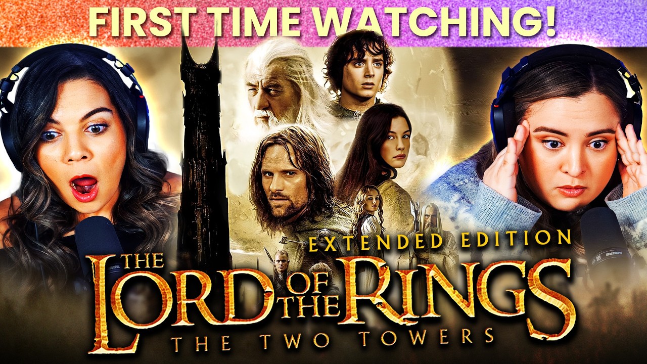 LORD OF THE RINGS: THE TWO TOWERS | FIRST TIME WATCHING! (Part 1 of 2)