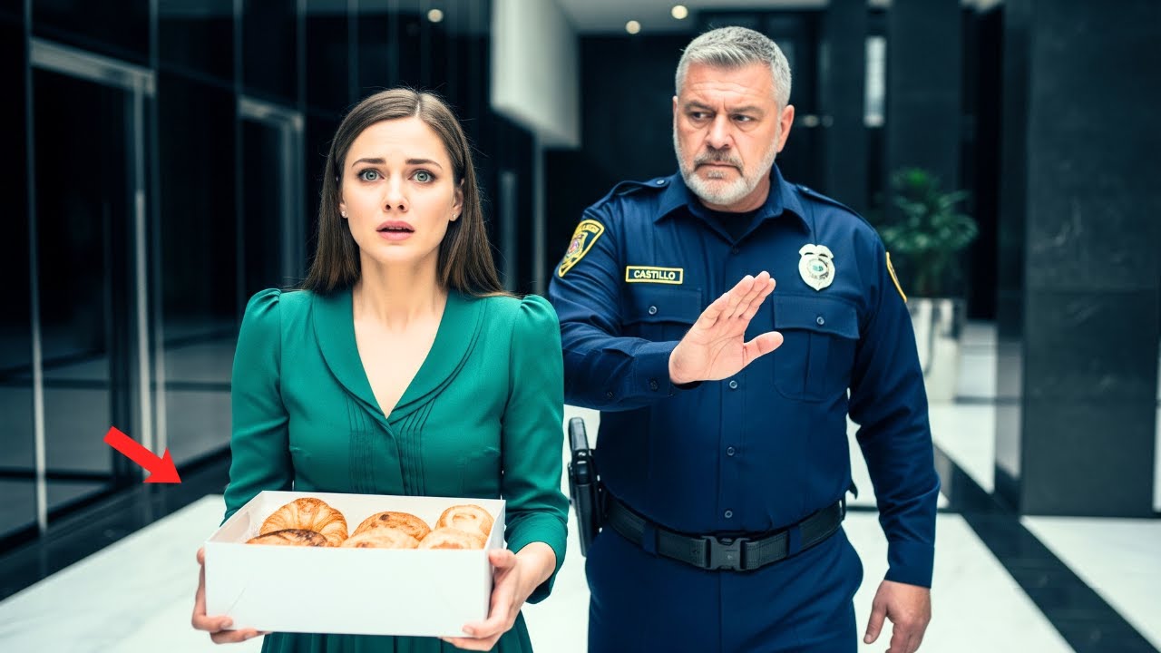 AL QUERER DARLE UNA SORPRESA A SU ESPOSO, LA ESPOSA DECIDIÓ IR A SU TRABAJO EN LA ENTRADA UN GUARDIA