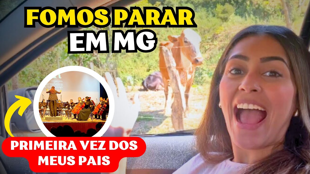 Levei meus pais para MG do nada!!! Passeio em família