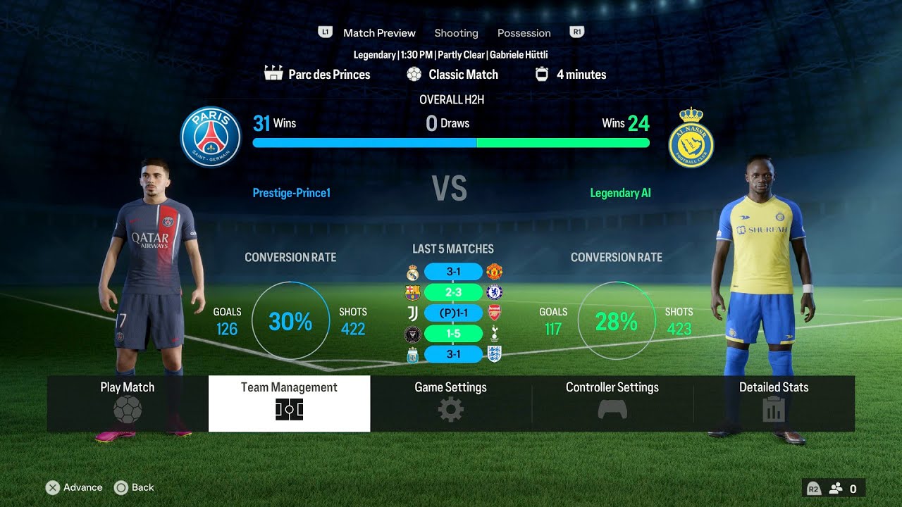 EA Sports FC 24 - PSG Vs Al Nassr FULL GAMEPLAY (PS5)