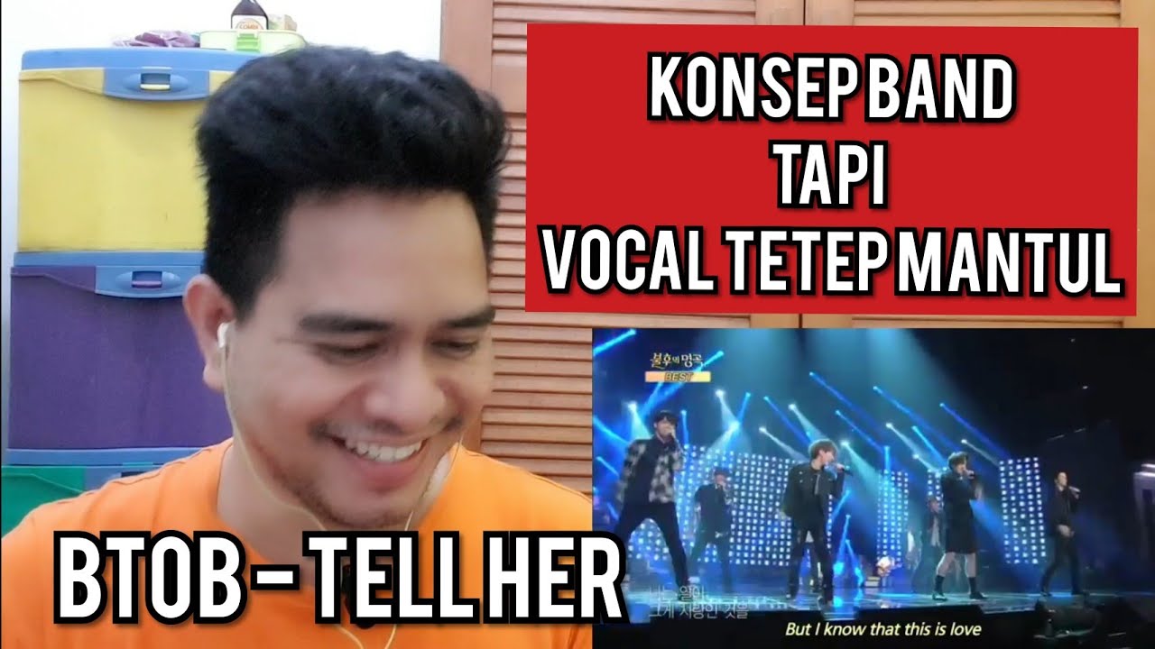 Guru Vocal Komentari BTOB - TELL HER (Reaction)
