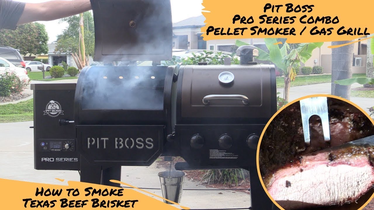 Pit Boss Pro Series Combo   Texas Beef Brisket