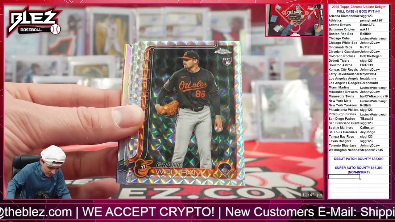 Обновление Topps Chrome 2025: полный разбор кейса. Выберите свою команду #41