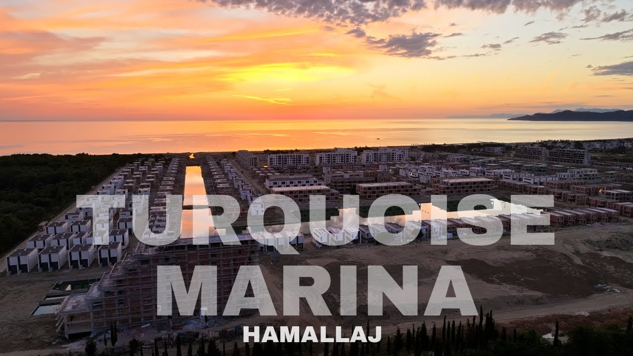Turquoise Marina, Hamallaj | Qeshor 2024 - 🇦🇱 Albania @M Travel Vlog - Balkans