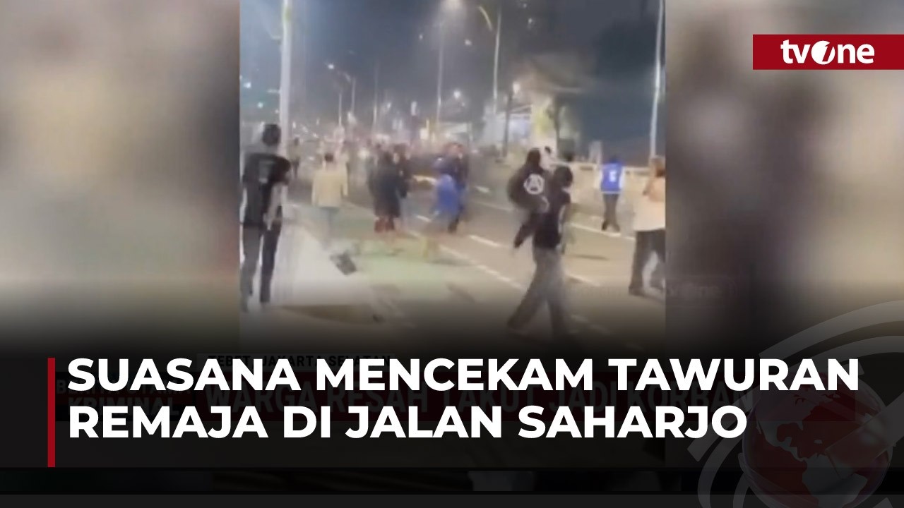 Tawuran Kelompok Remaja Buat Warga Ketakutan