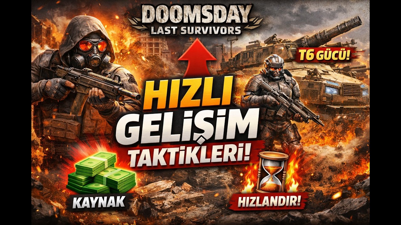 BAŞLANGIÇTA NASIL HIZLI GELİŞİRİM??!! | @DoomsdayLastSurvivors