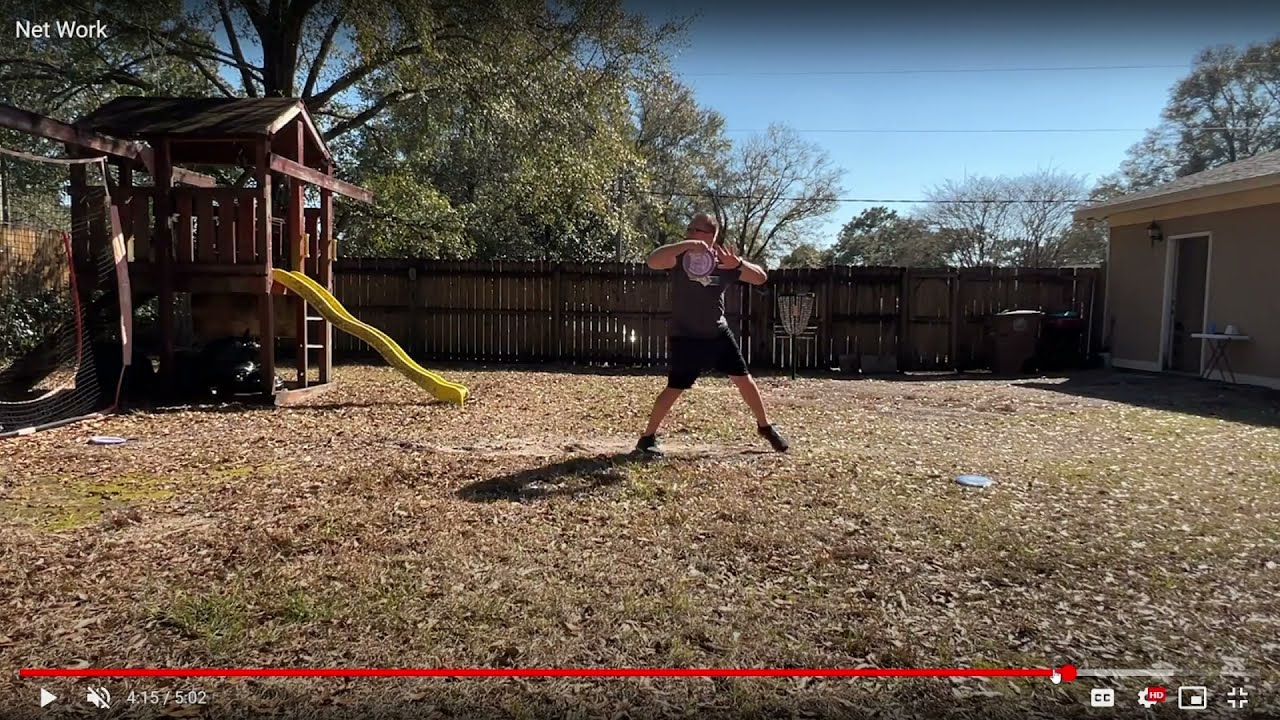 Disc Golf Practice at Home!