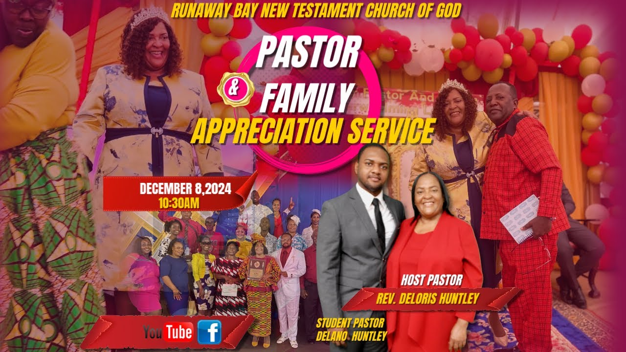 PASTOR AND FAMILY APPRECIATION SERVICE 2024