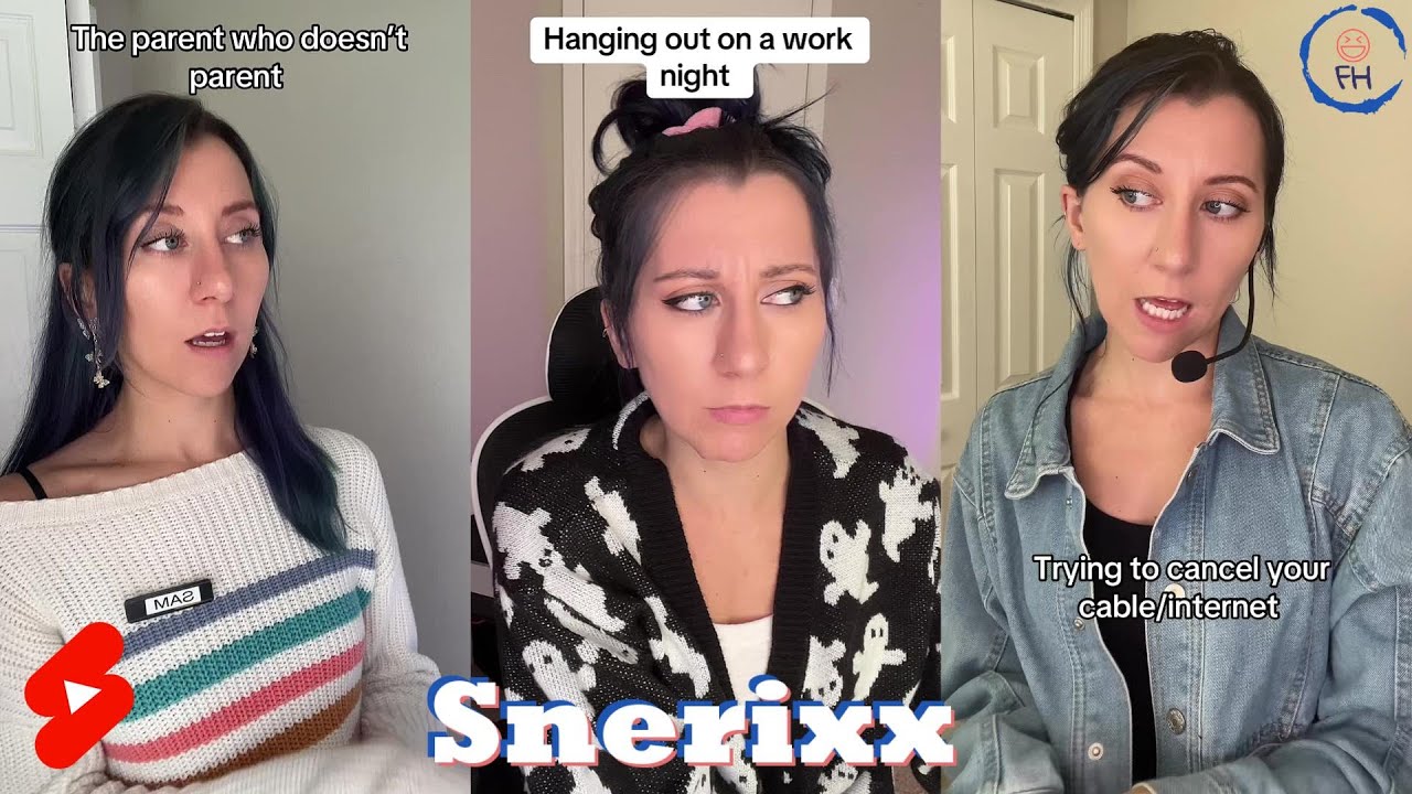 *1 HOUR* Funny Snerixx TikTok 2025 | Snerixx Shorts Compilation 2025