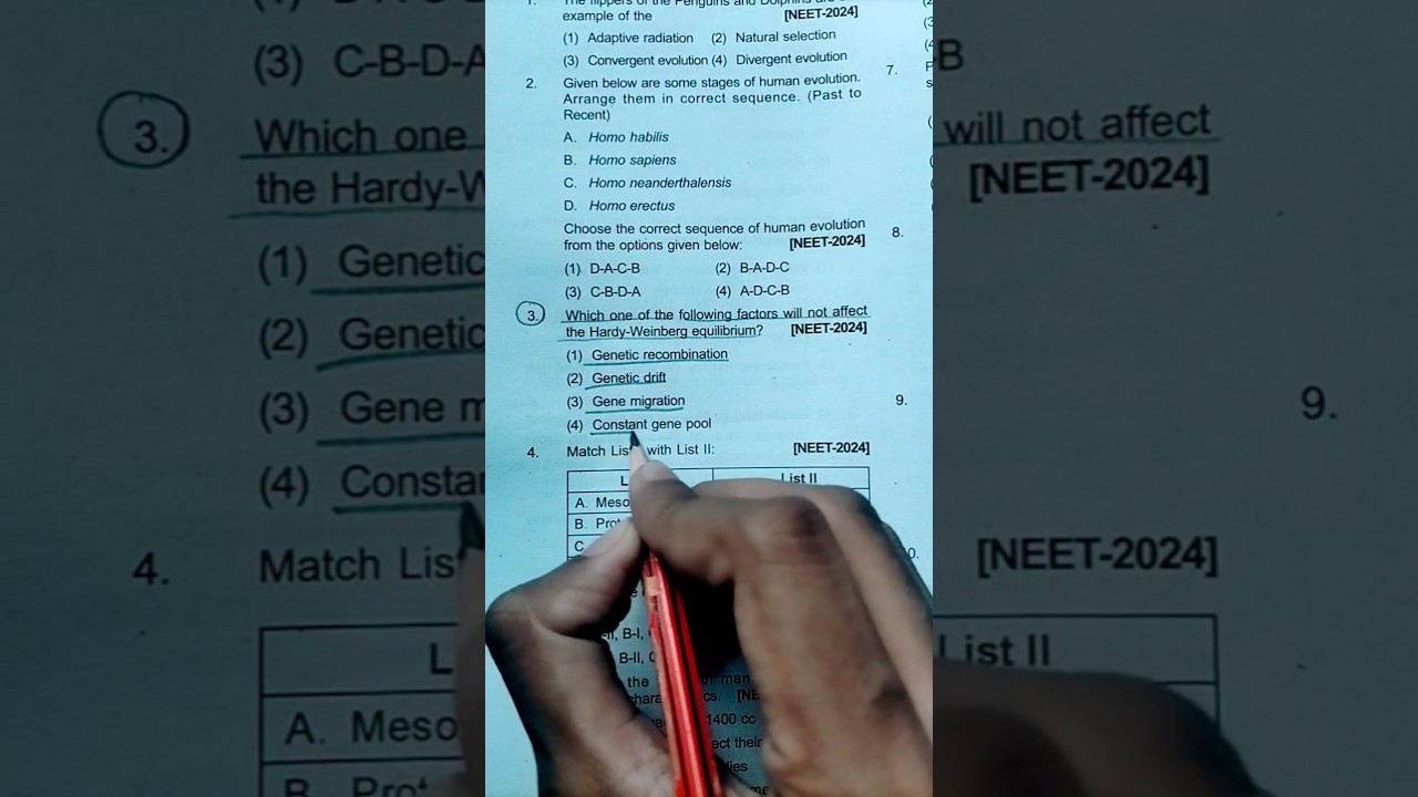 Evolution #neet #pyq #mcq #aiims #selfstudy #study #testseries #ytshorts #shorts #neetaspirant #yt