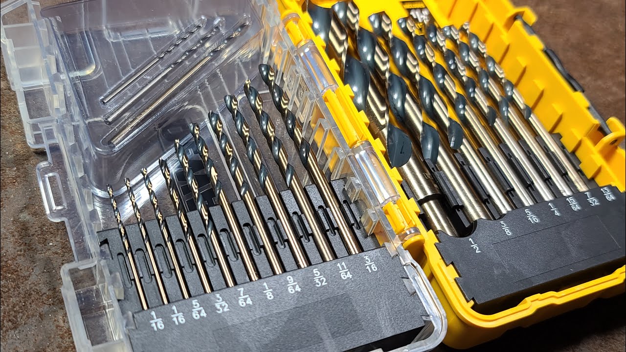 DeWalt Black & Gold Drill Bit Set Review