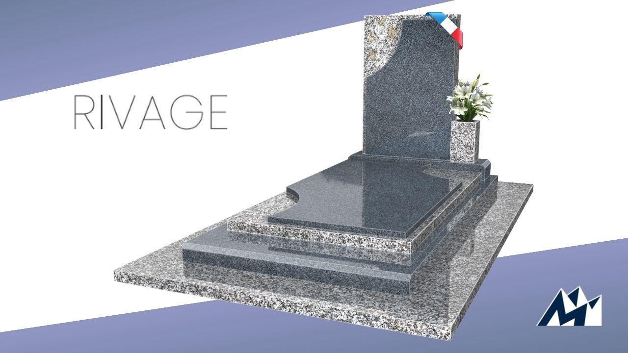 Monument funéraire Rivage - Granits Michel Maffre