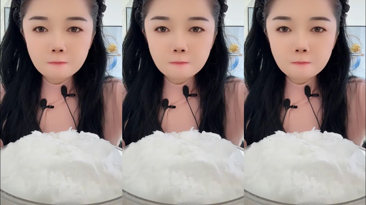 ASMR ICE EATING / ASMR MUKBANG ICE EATING SOUNDS FROM THE FROZEN WATER