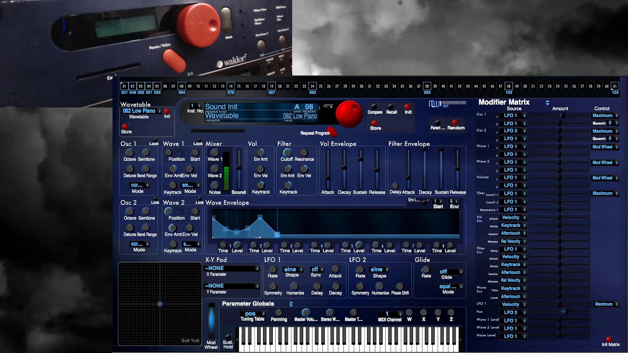 Waldorf Microwave Patch Creation (Live stream)