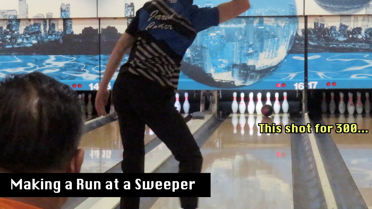 Bowling a 300 at a Sweeper Tournament