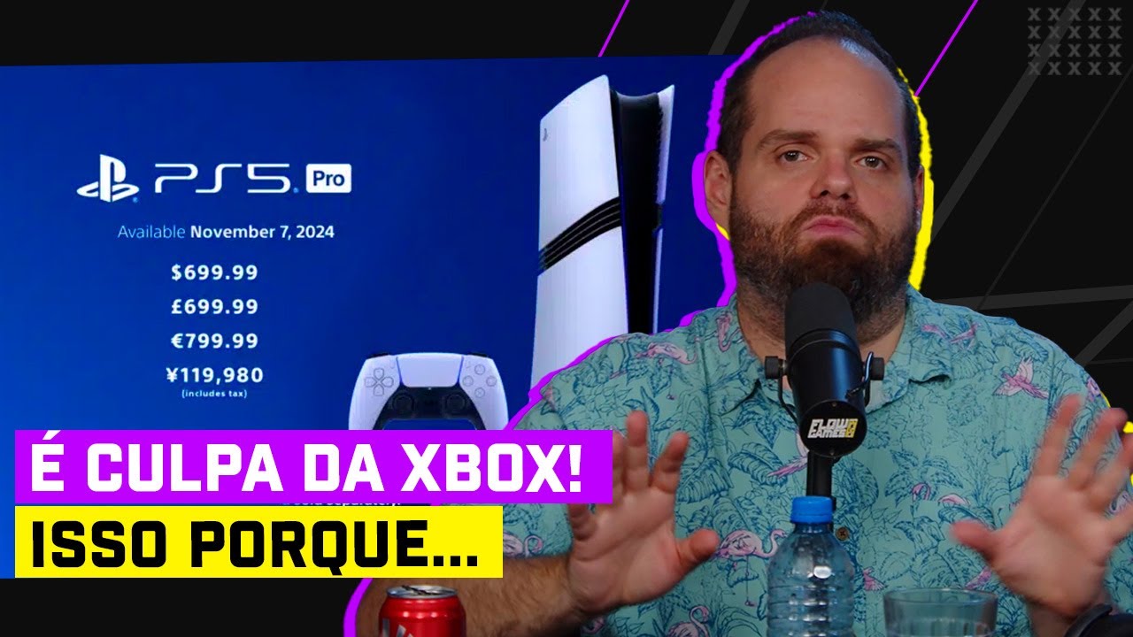 FALTA DE CONCORRÊNCIA JUSTIFICA PREÇO DO NOVO PS5 PRO??