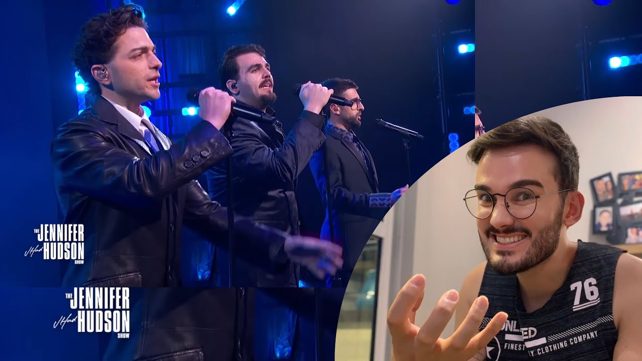 React IL VOLO cantando WANT TO LIVE FOREVER no THE JENNIFER HUDSON SHOW