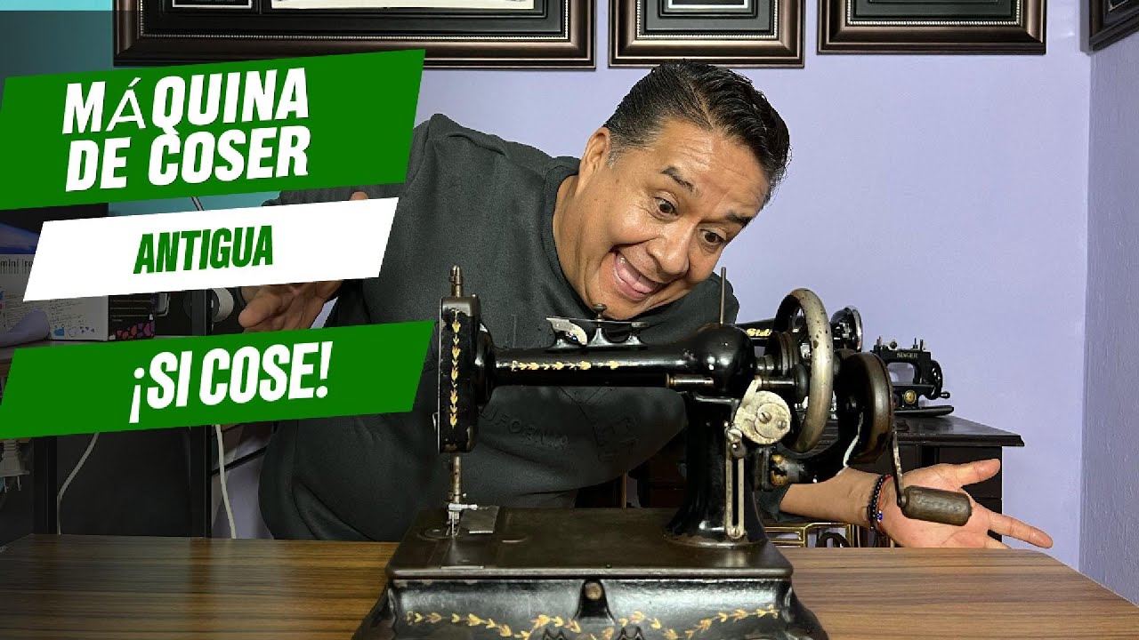 ¡Increíble! Esta máquina de coser antigua ¡AÚN FUNCIONA!